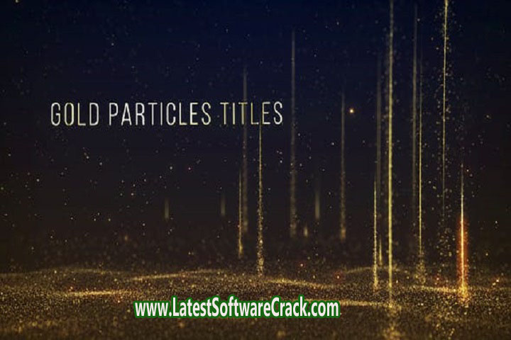 VideoHive Gold Metal And Particle 28378701 Free Download with Patch