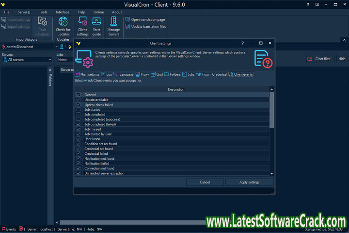 VisualCron Pro 9.9.10.14772 Free Download with Crack