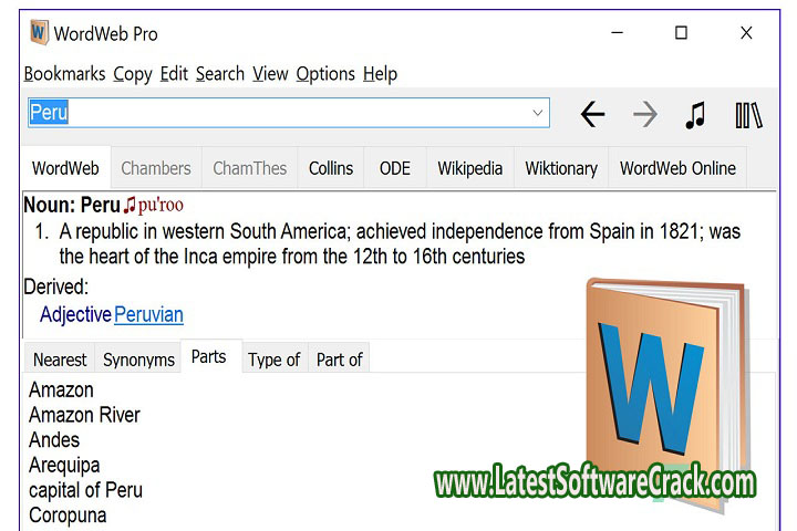 Word Web Pro 10.21 Free Download With Patch