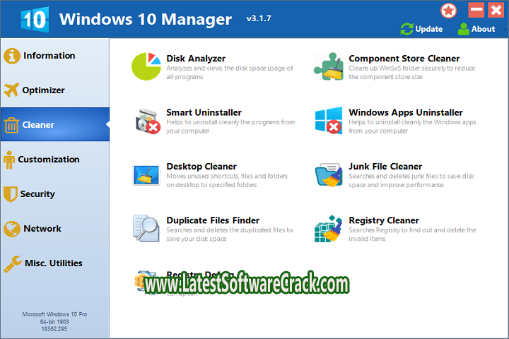 Yamicsoft Windows Manager 3.7.0 Free Download With Crack