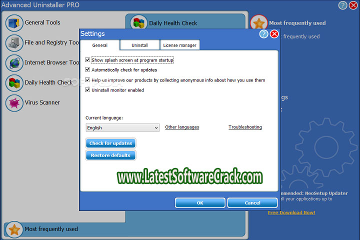 Advanced Uninstaller PRO 13.24.0.65 Free Download with Patch