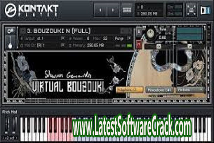 Akki Plugs Virtual Bouzouki v 1.1 Free Download with Patch