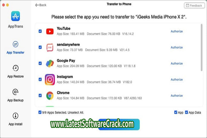 AppTrans Pro v2.2.0.20220816 Free Download With Crack
