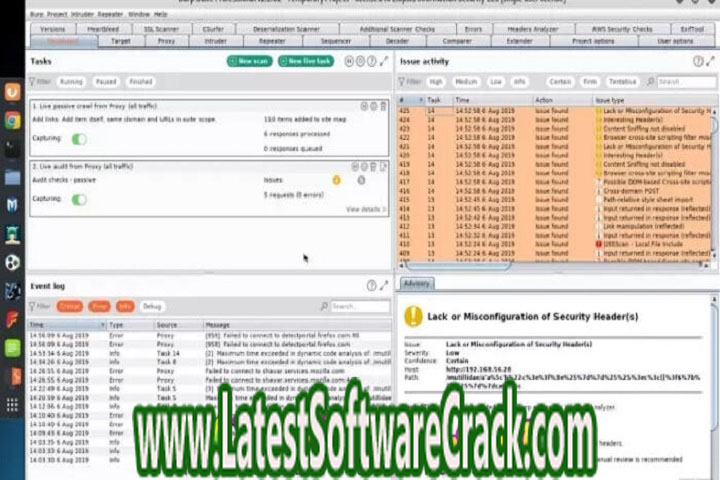 Burp Suite Professional 2022.11.4 Free Download with Crack