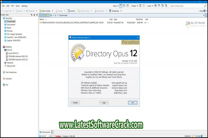 Directory Opus Pro 12.29 Free Download With Patch
