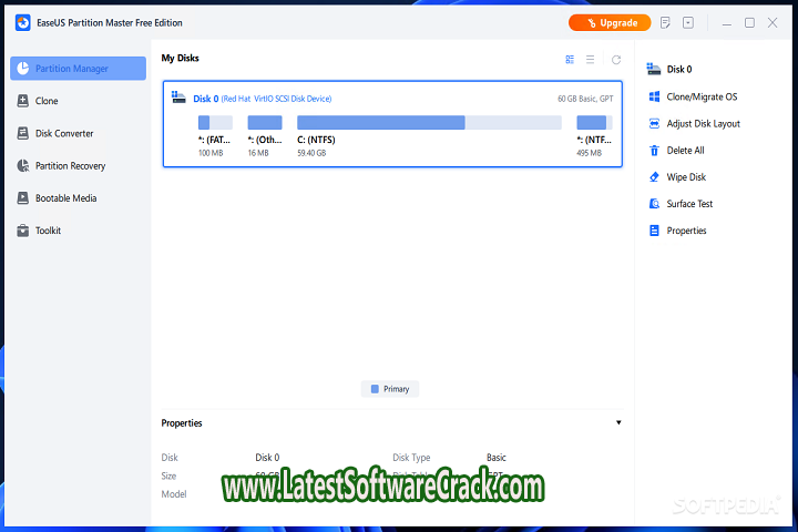 EaseUS Partition Master 17.0.0 Free Download With Patch