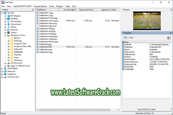 Exif Pilot 6.15 Free Download With Patch