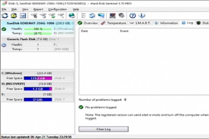 Hard Disk Sentinel Pro 6.01.9 Beta Free Download with Patch