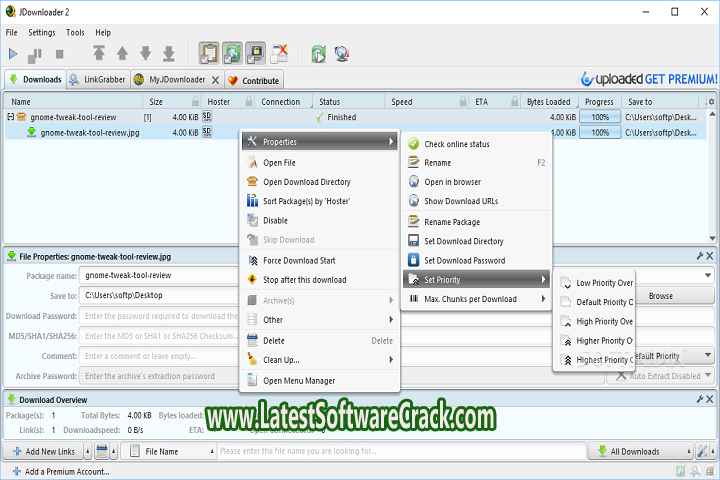 JDownloader v2.0.1 Free Download With Patch