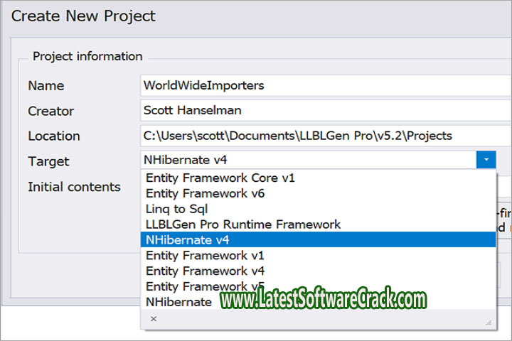 LLBLGen Pro 5.9.3 Free Download with Patch
