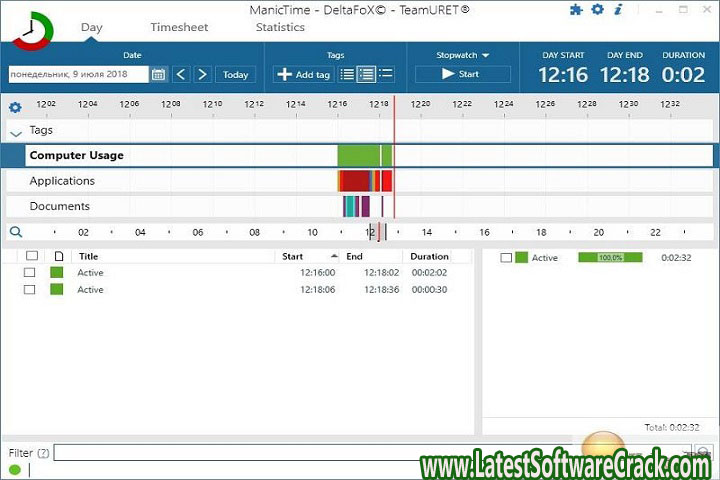 ManicTime Pro 5.1.4.1 Free Download With Crack