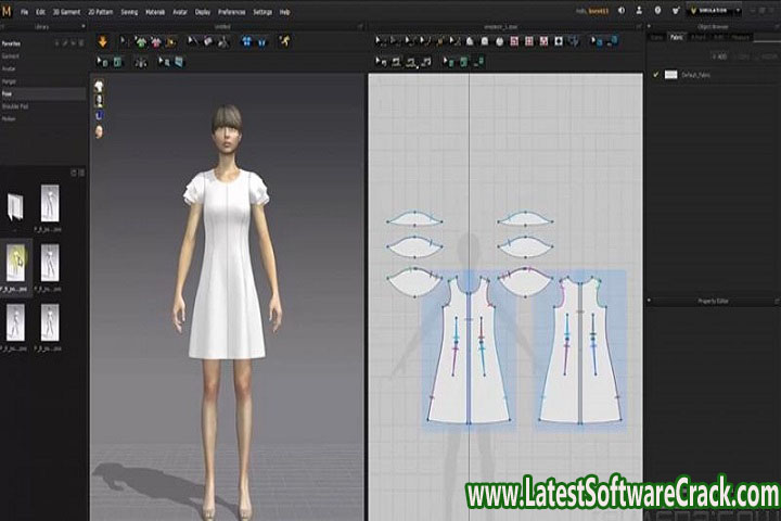Marvelous Designer 12 Personal 7.1.143.41692 Free Download with Crack