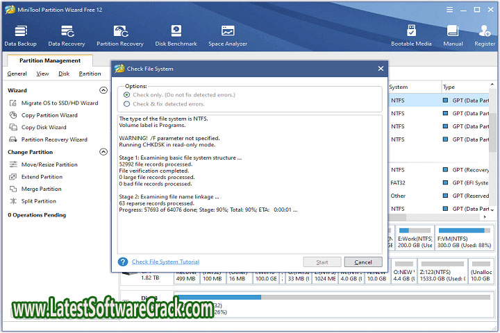 Mini Tool Partition Wizard Technician 12.7 Free Download with Crack