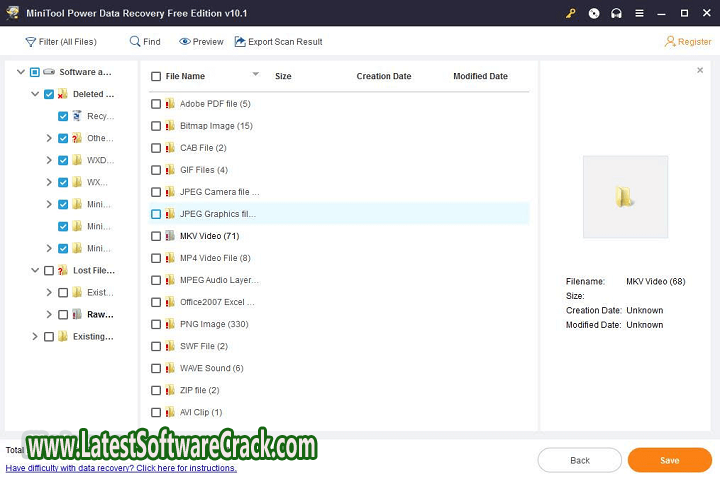MiniTool Data Recovery v11.3 Free Download With Crack
