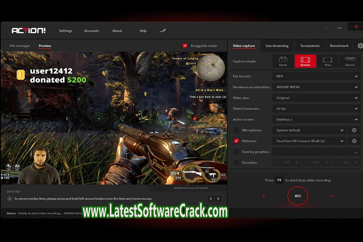 Mirillis Action! v4.29.3 Free Download With Crack
