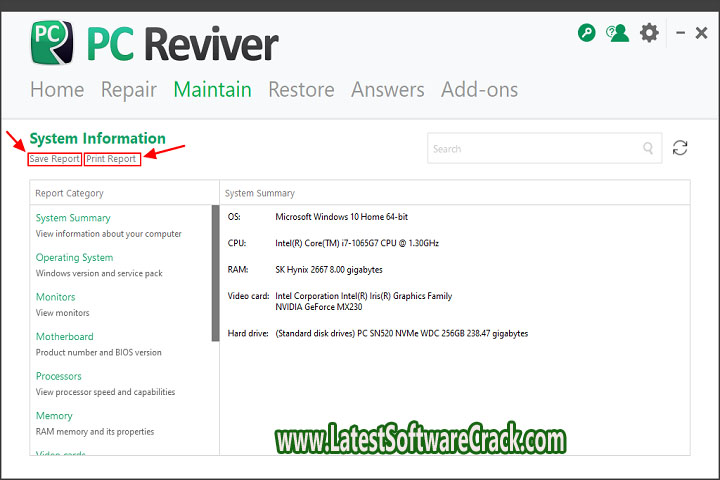 PC Reviver 3.16.0.54x64 Free Download with Crack