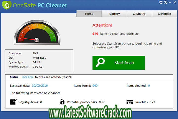 PC Cleaner Pro v 9.1.0.4 Free Download with Crack