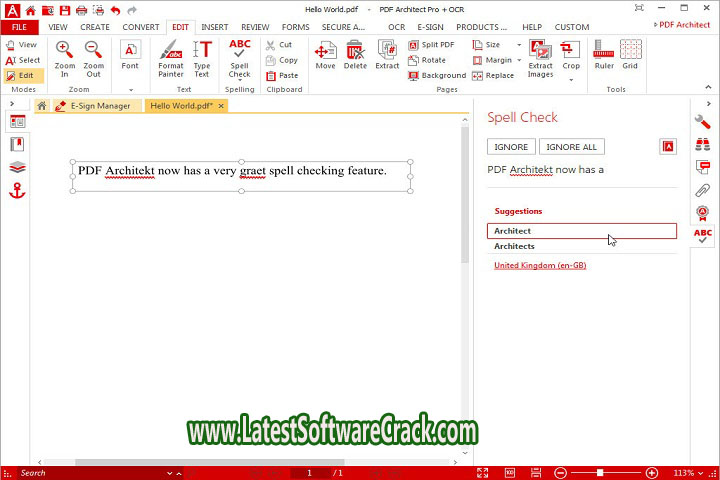 PDF Architect Pro v8.0.133.15259 Free Download