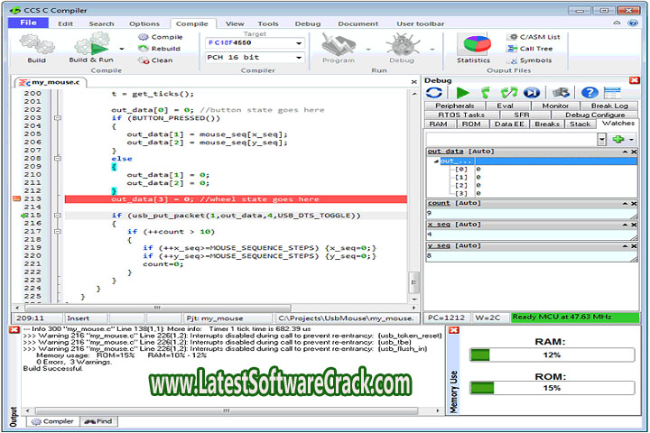 PIC C Compiler CCS PCWHD 5.112 Free Download with Crack