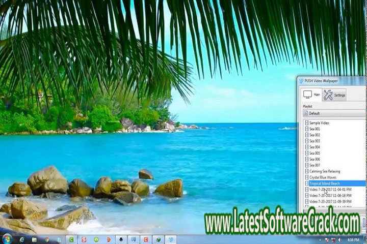 PUSH Video Wallpaper and Video Screensaver v 4.36 Free Download with Patch