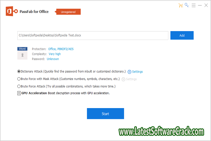 PassFab for Office 8.5.1 Free Download With Crack