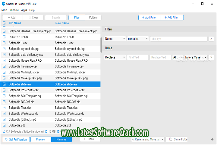 Smart File Renamer v1.3.2 Free Download With Crack