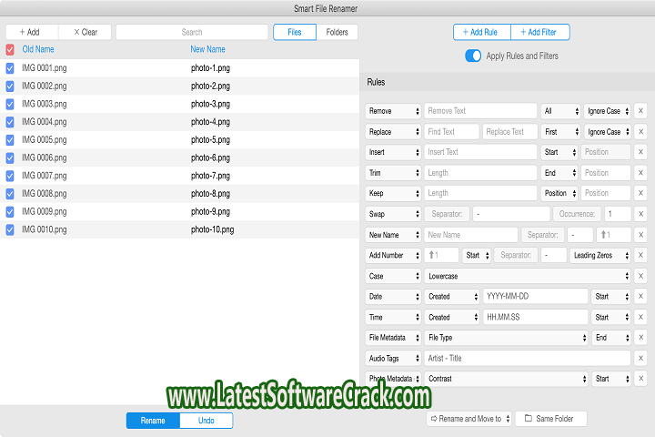 Smart File Renamer v1.3.2 Free Download With Patch