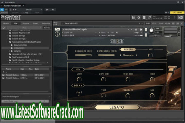 Sonuscore Ancient Duduk Phrases 1.0 Free Download with Patch