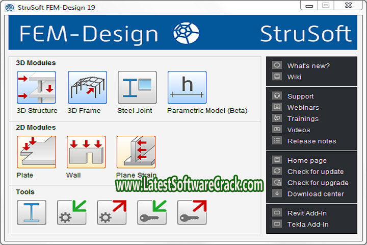 StruSoft FEM Design Suite 21.00.005 Free Download with Crack