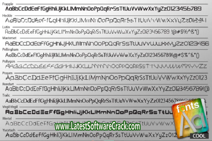 Summitsoft Creative Fonts Collection 2022 Free Download with Patch