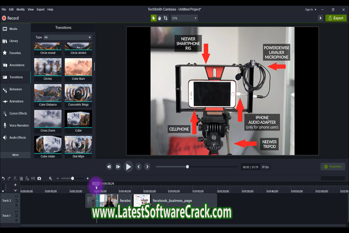 TechSmith Camtasia v2022.1.1 Free Download With Patch