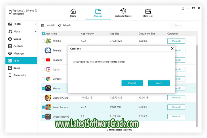 Tenorshare iCareFone 8.4.2.9 Free Download With Patch