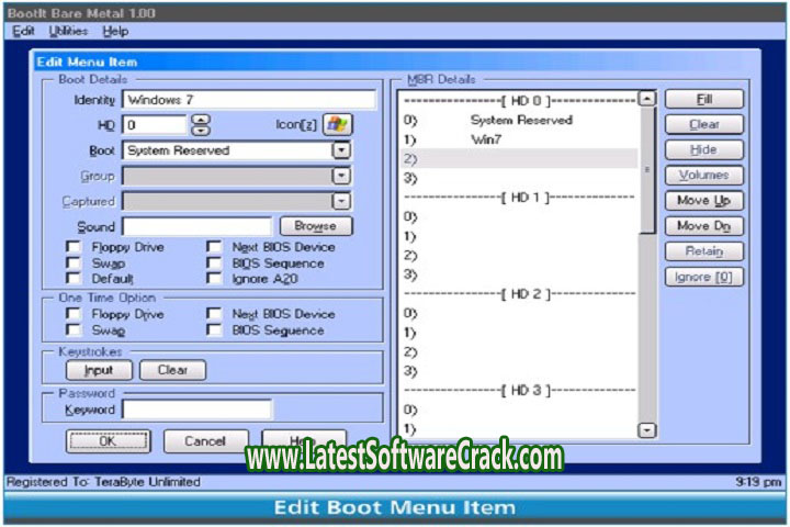 TeraByte Unlimited BootIt Bare Metal v1.84 Free Download with Crack