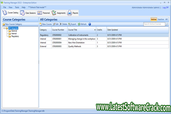 Training Manager 2022 Enterprise 3.2.1014 Free Download with Crack