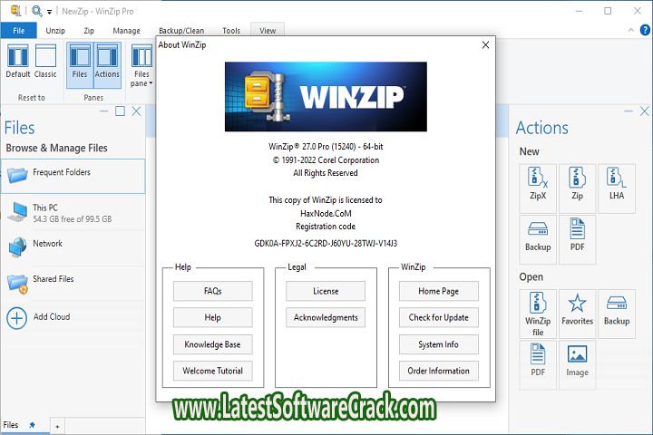 WinZip Pro v27.0 Free Download With Crack