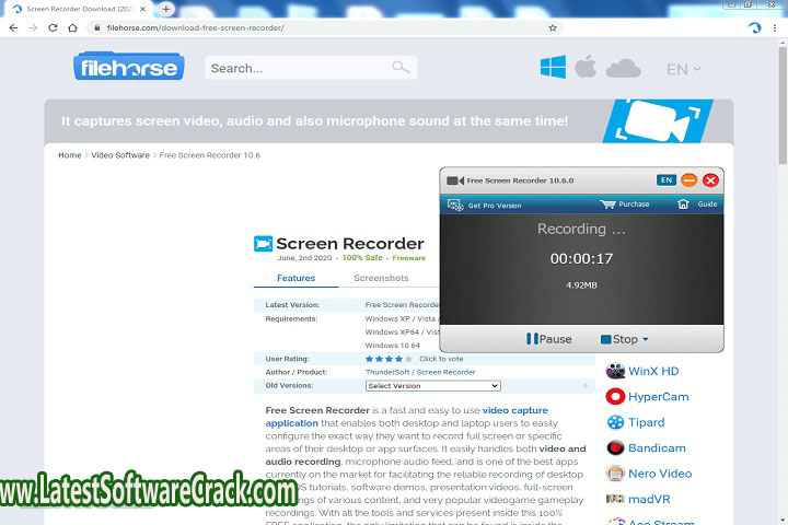Win Screen Recorder 2022 9.9.9.8 Free Download with PAtch