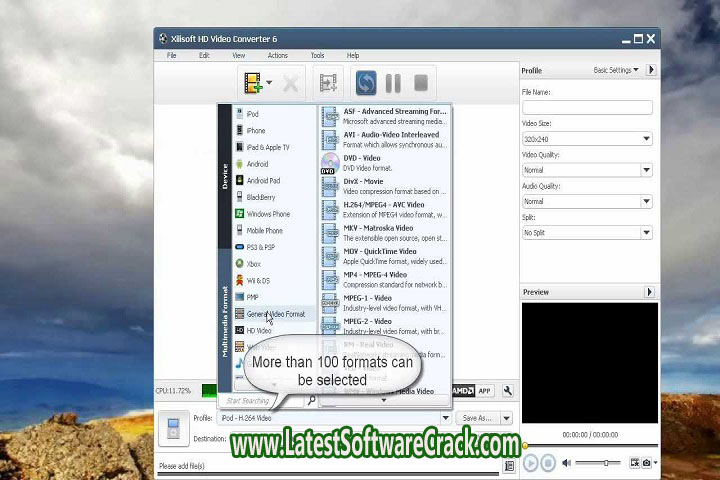 Xilisoft Video Converter Ultimate 7.8.26 Build 20220609 Free Download with Patch