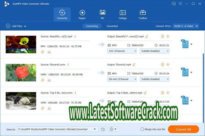 Any MP4 Video Converter Ultimate 8.5.20 Free Download with Patch Any MP4 Video Converter Ultimate 8.5.20 Free Download with Patch