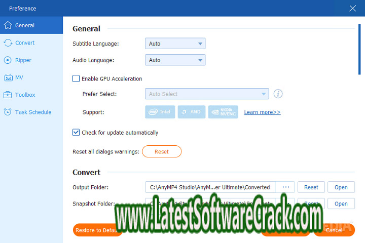 Any MP4 Video Converter Ultimate 8.5.20 Free Download with Crack Any MP4 Video Converter Ultimate 8.5.20 Free Download with Crack