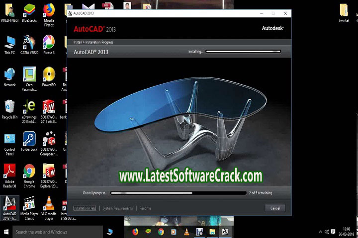 Autodesk AutoCAD 2013 x86 Free Download with Crack