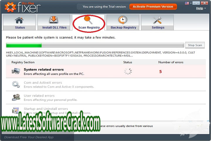 DLL Files Fixer 3.3.91.3080 Multilingual Free Download with Patch