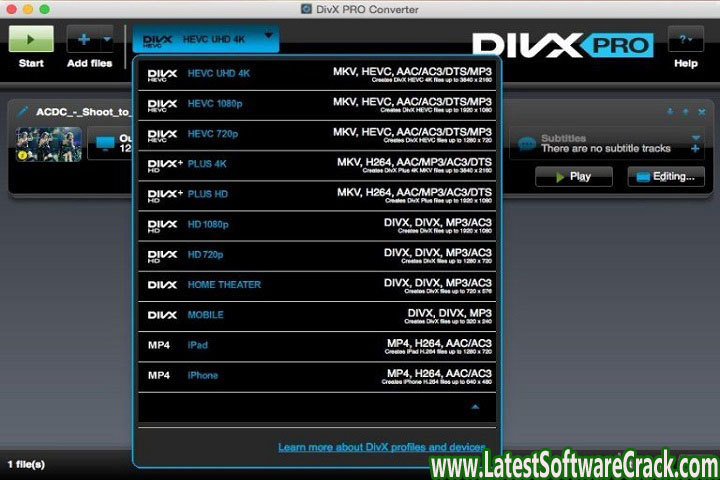 DivX Pro 10.9.0 Free Download with Patch