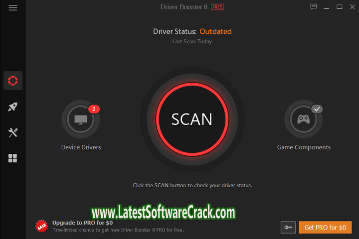 IObit Driver Booster Pro v10.1.0.86 Free Download with Crack