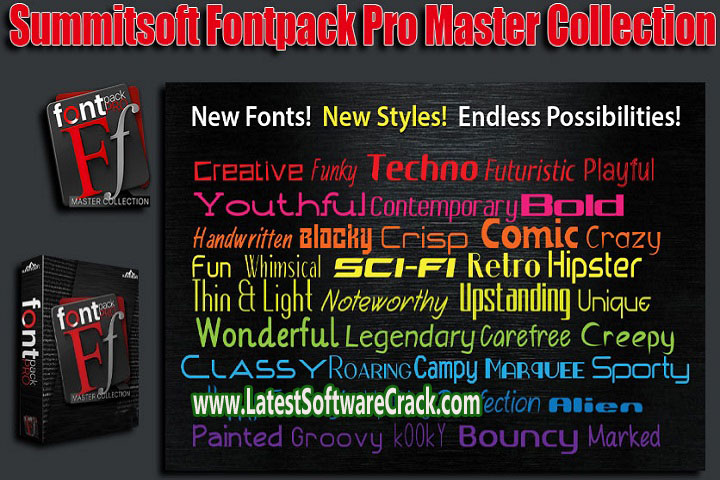 Summitsoft FontPack Pro Master Collection 2022 Free Download with Patch Summitsoft FontPack Pro Master Collection 2022 Free Download with Patch