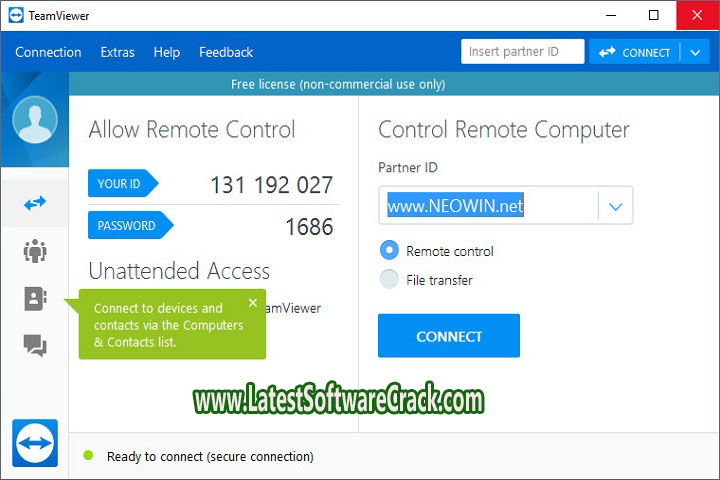 Team Viewer Setup 1.0 Free Download with Patch