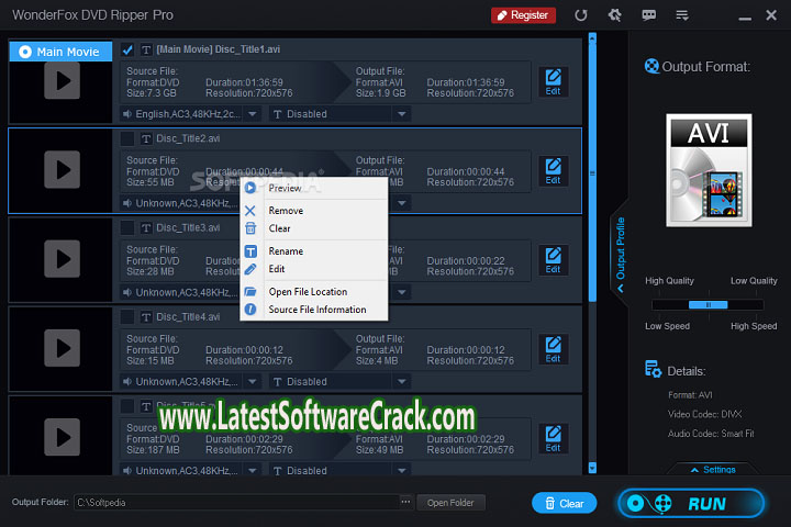Wonder Fox DVD Ripper Pro 21.0 Free Download with Crack
