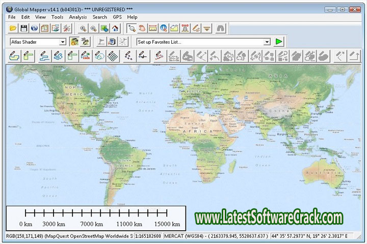 global mapper setup 1.0 Free Download with Crack