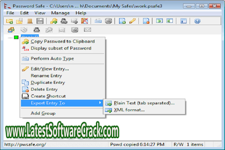 pwsafe 3.32 Free Download with Patch pwsafe 3.32 Free Download with Patch