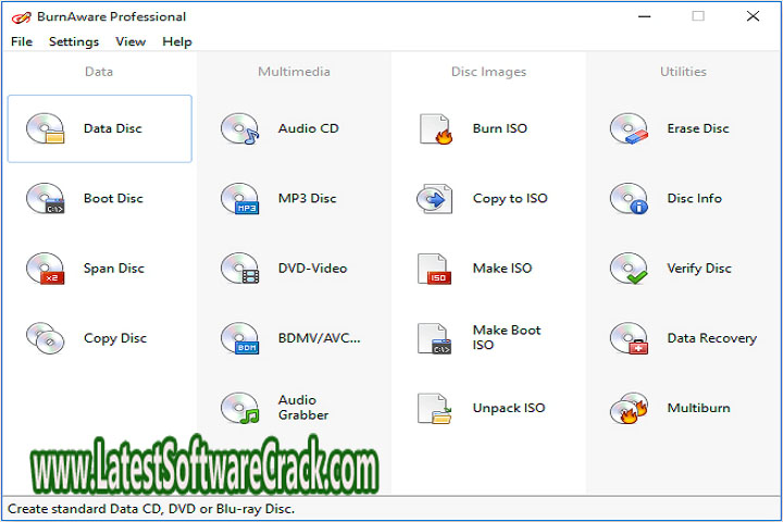 Burn Aware Professional 16.2 Free Download with Crack