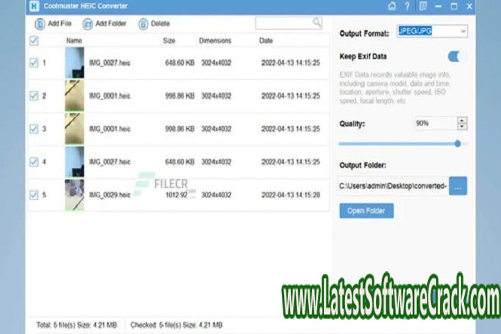 Cool muster HEIC Converter 1.0.24 Free Download with Patch